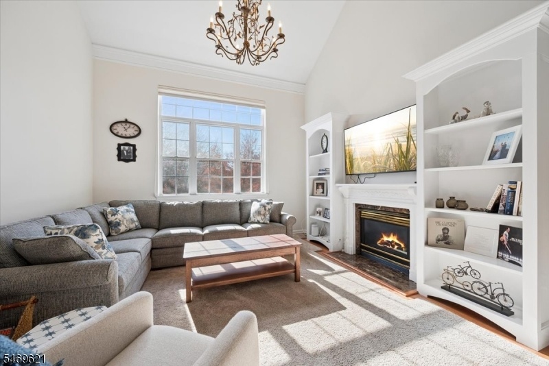 Dramatic Two-Story Living Room