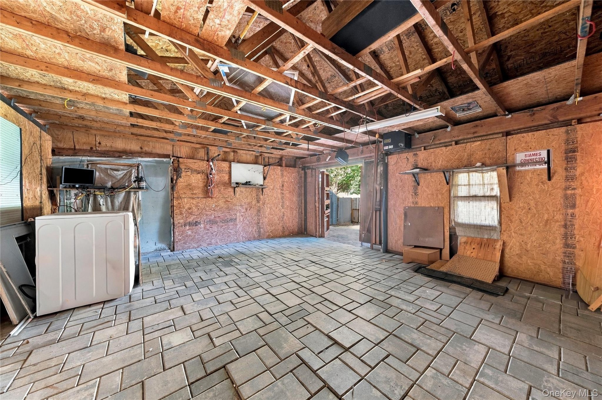 Separate garage structure
