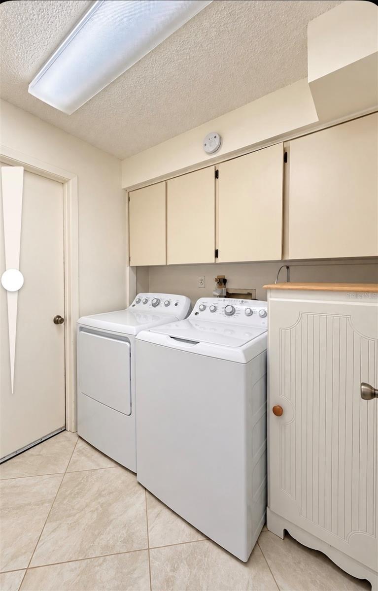 inside laundry room