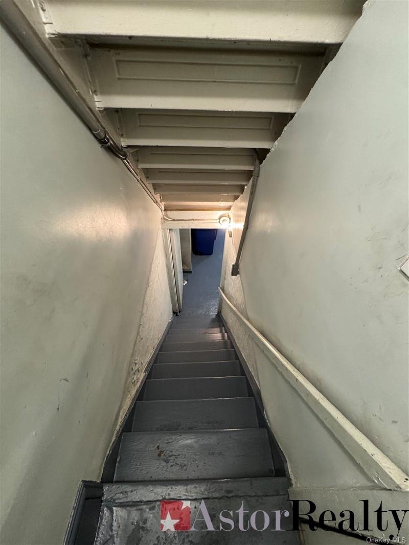 Staircase towards basement
