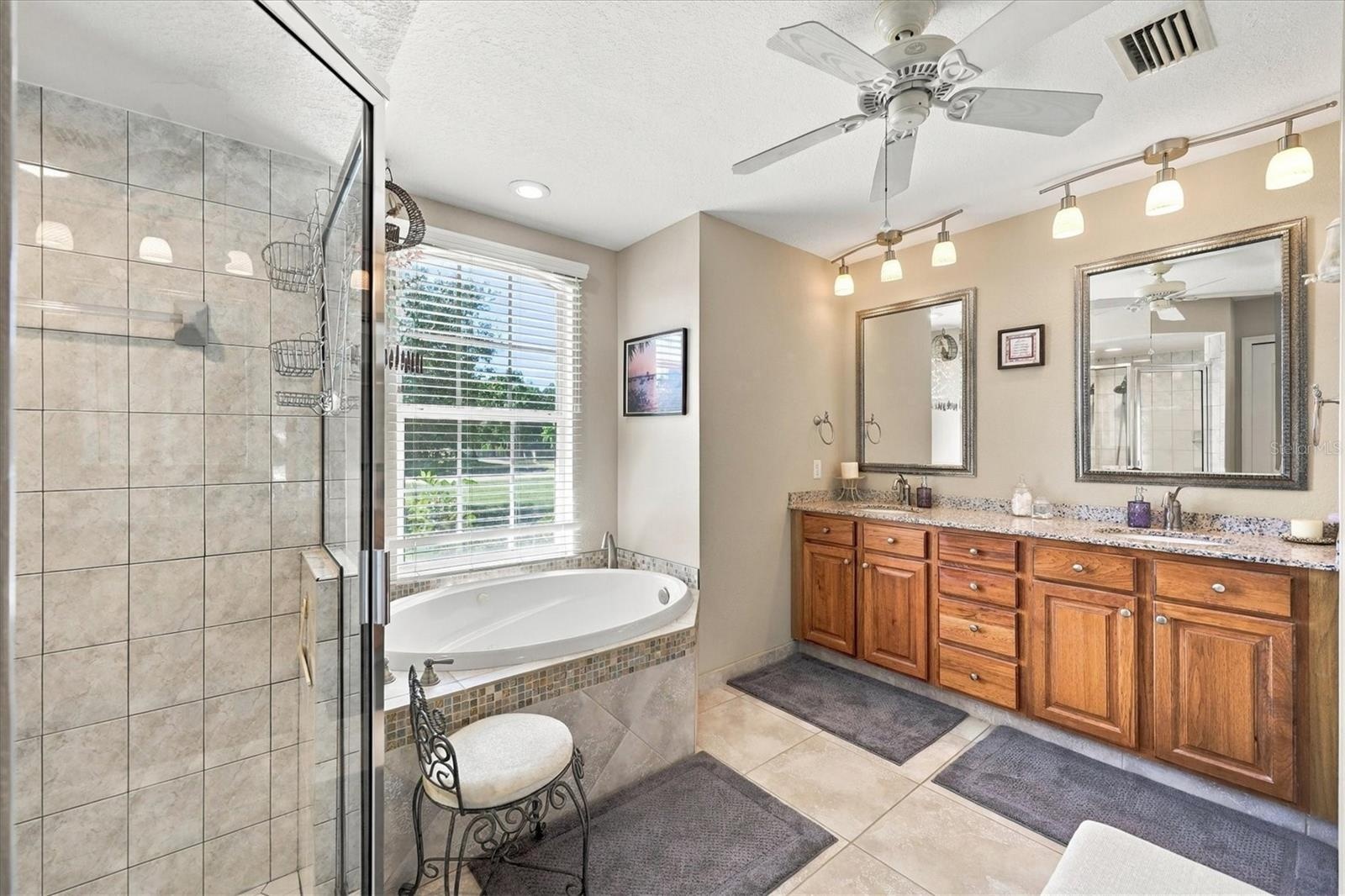 Primary bathroom.