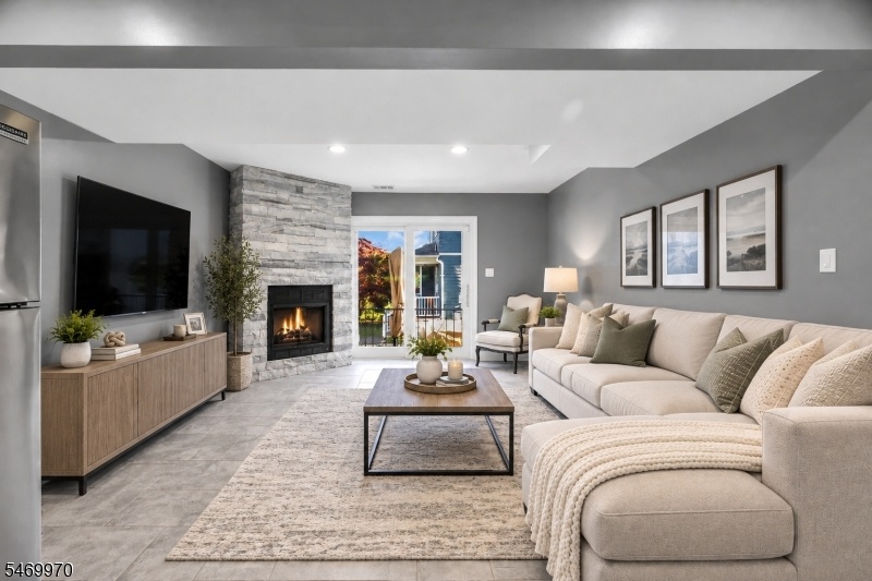 Virtually Staed Bedroom