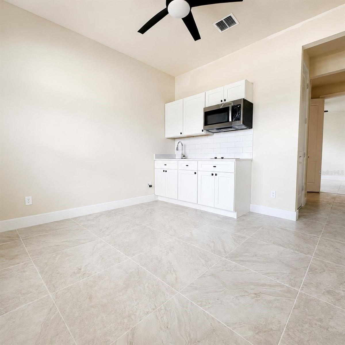 NextGen Suite Living Room and Kitchen