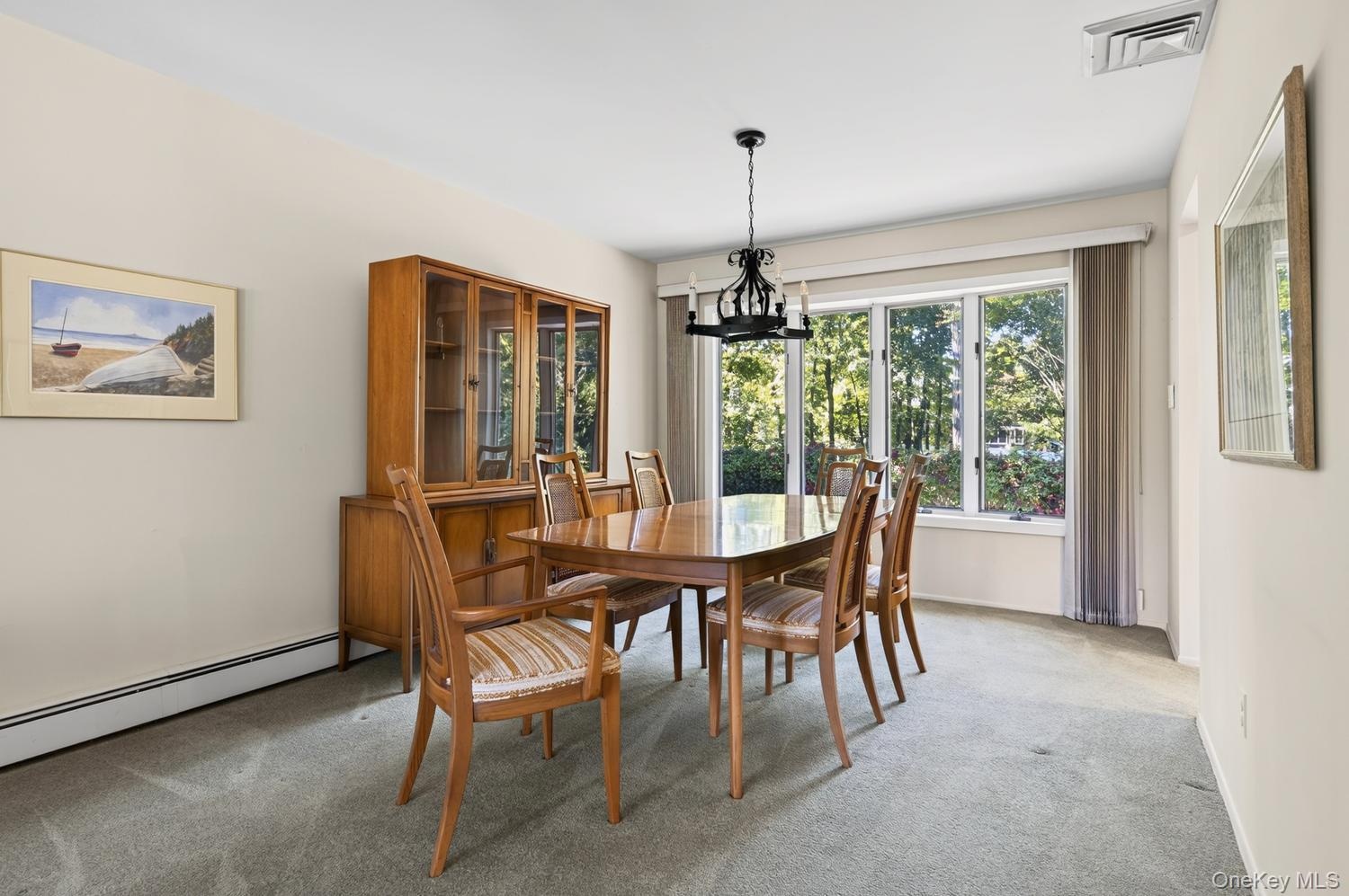 Dining room off the kitchen