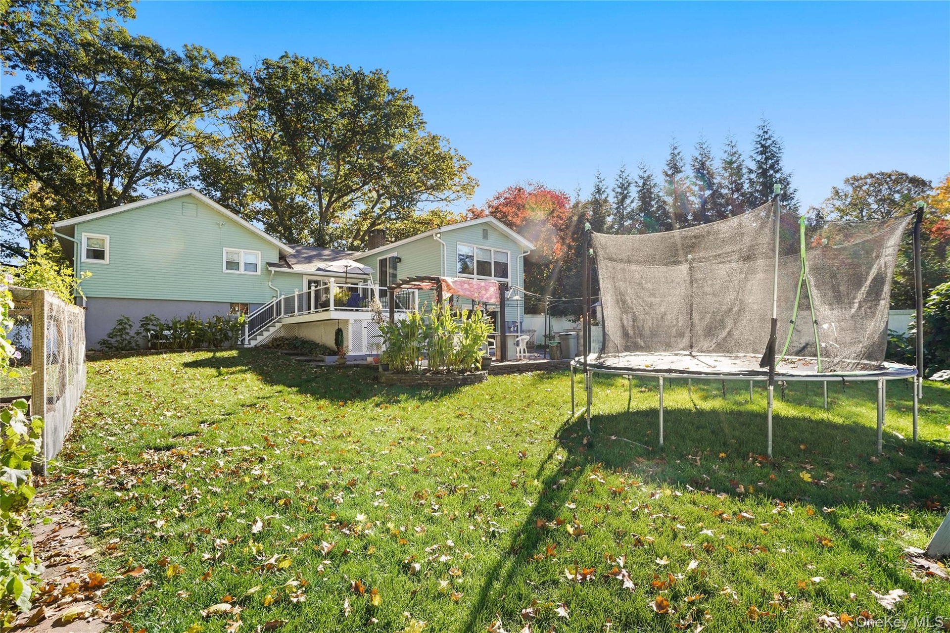 Spacious and beautiful yard.....