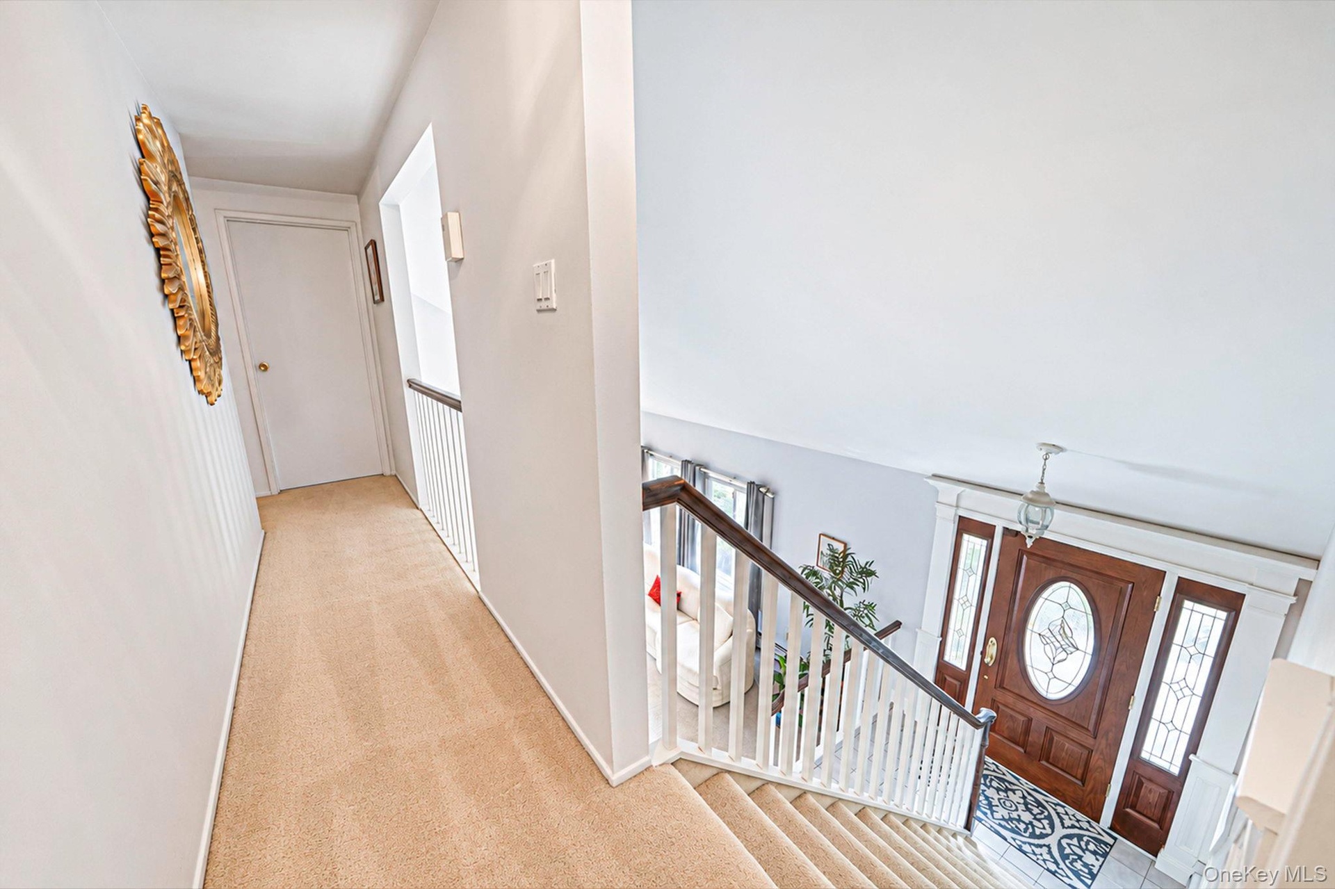 Upstairs Landing Overlooking LR