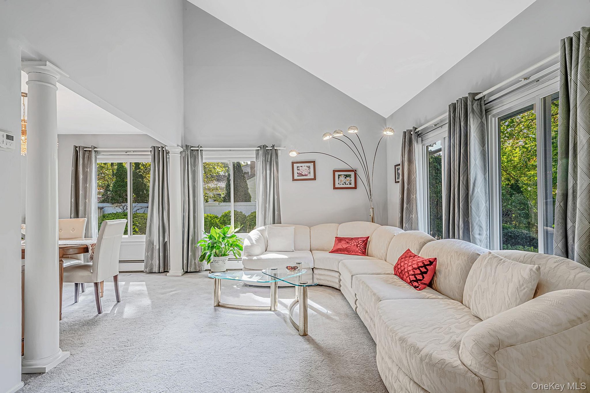 Formal LR with Vaulted Ceilings, Large Windows with Tons of Natural Light, Open Flow to Formal DR