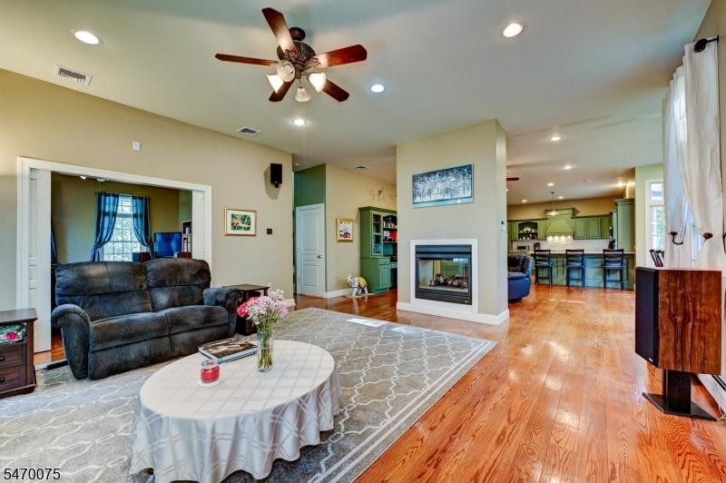 VIEW INTO KITCHEN