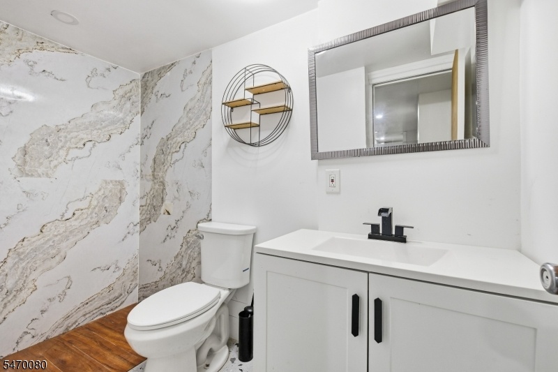 Basement bathroom