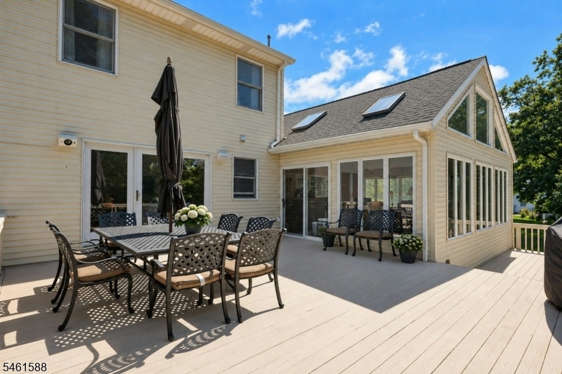 Deck Off Kitchen & Sunroom