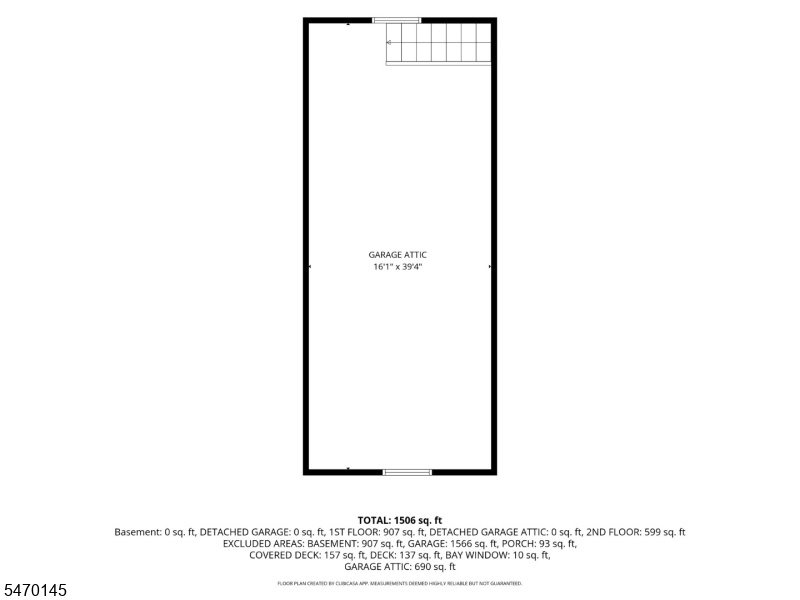 Detached Garage Attic
