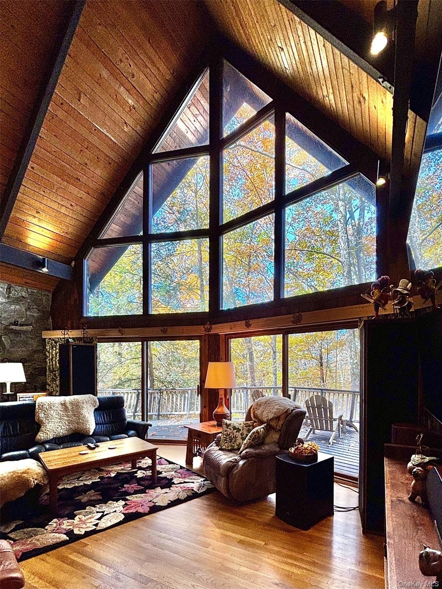 Walls of glass facing West