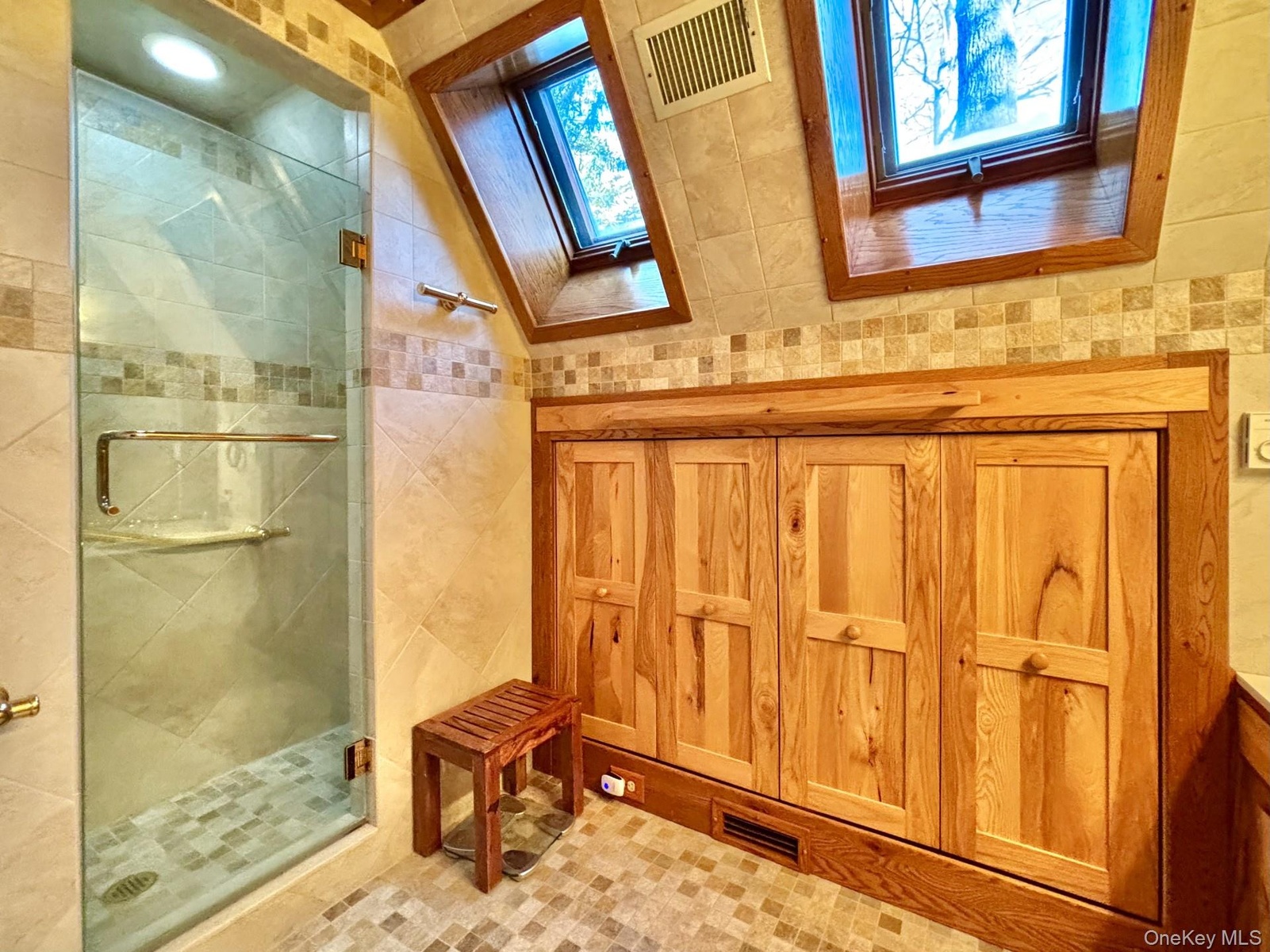 Custom cabinetry & skylights