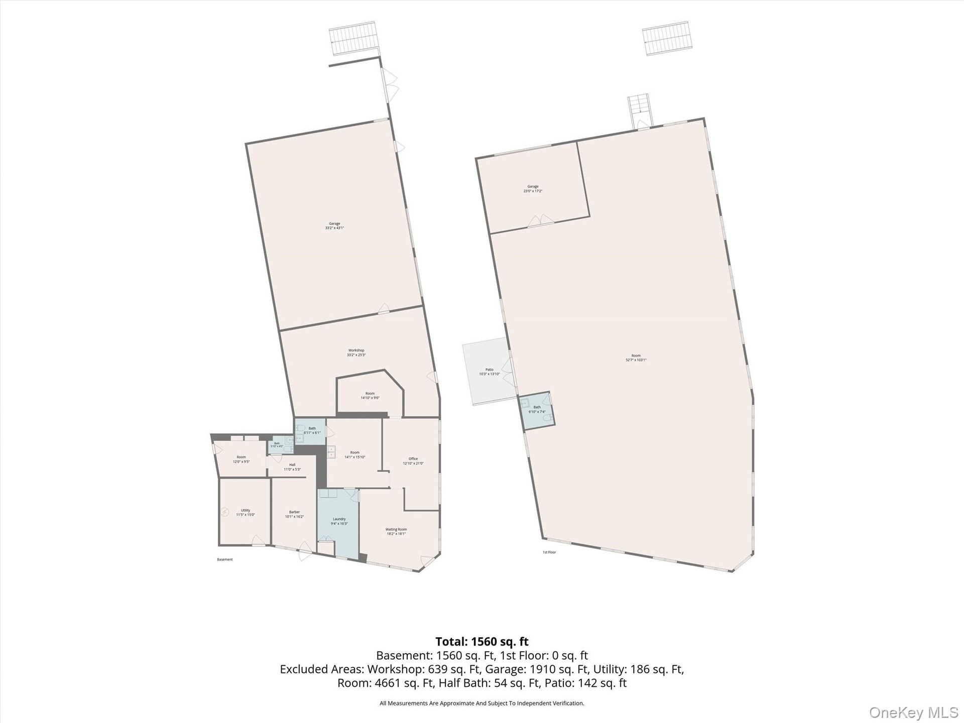First and Second Floors
