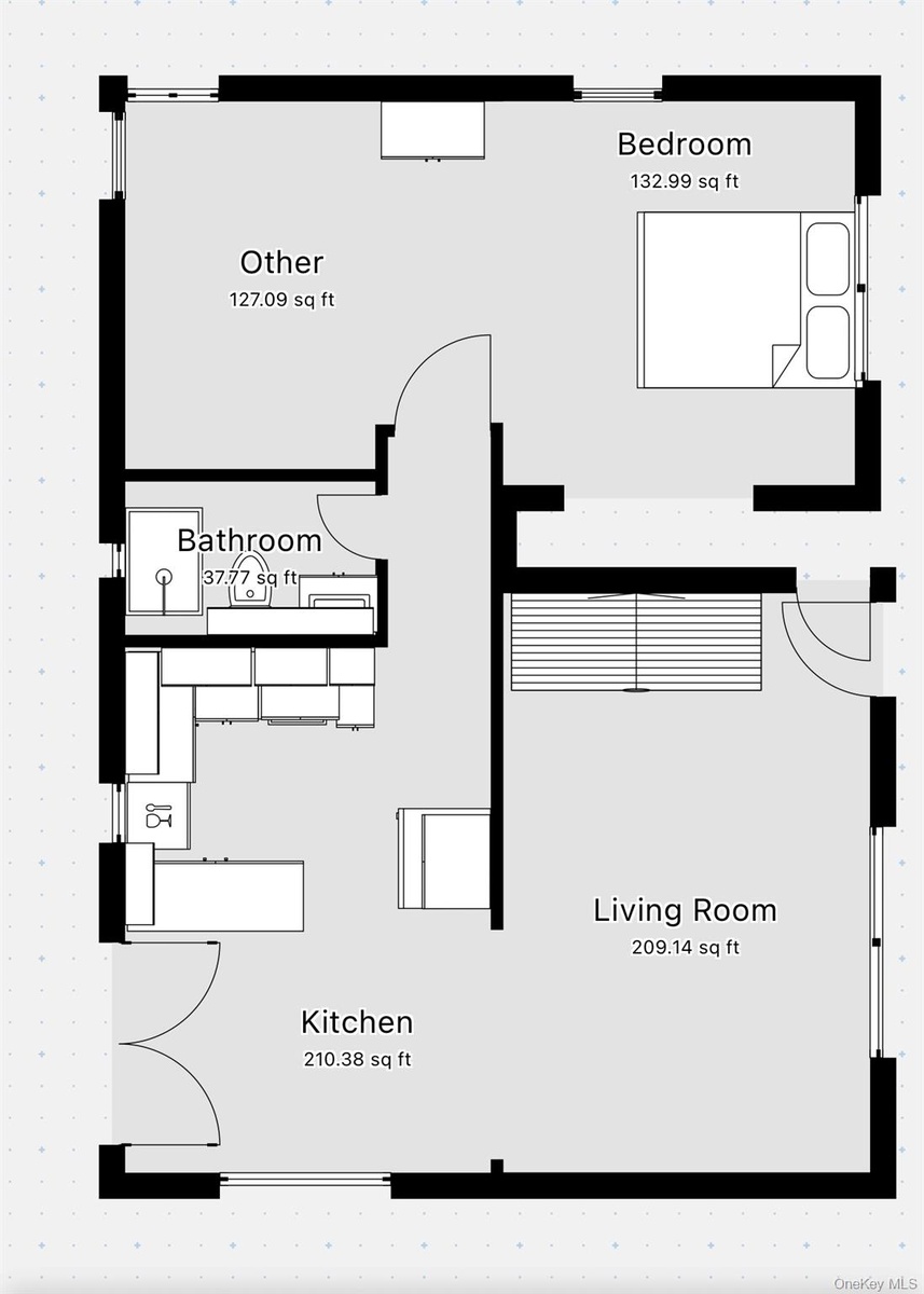 First Floor Plan. For illustration only. Not to scale. All measurements and square footage are approximate and not guaranteed. Buyers should verify in