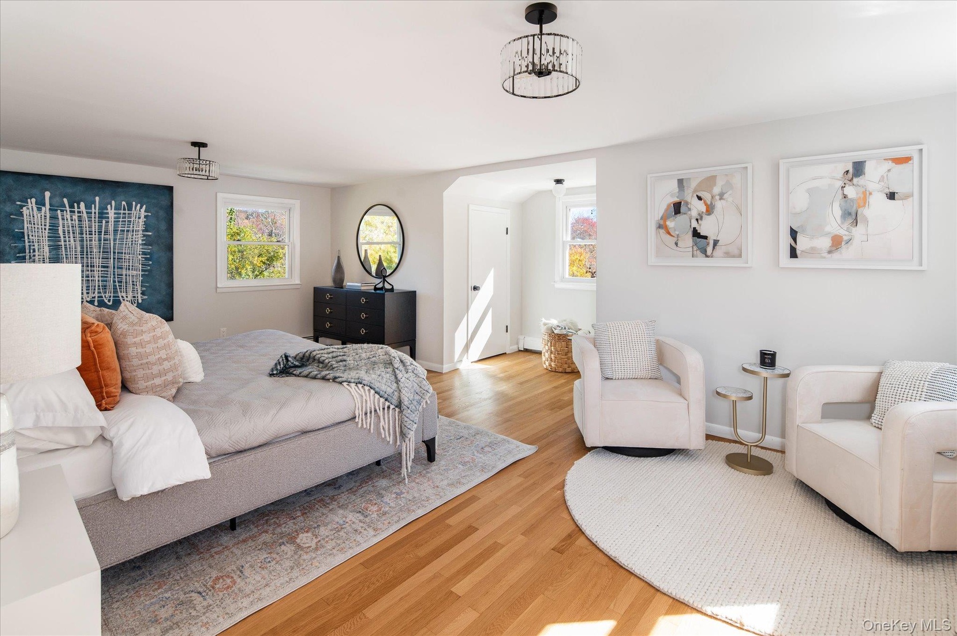 Primary Bedroom with Seating Area