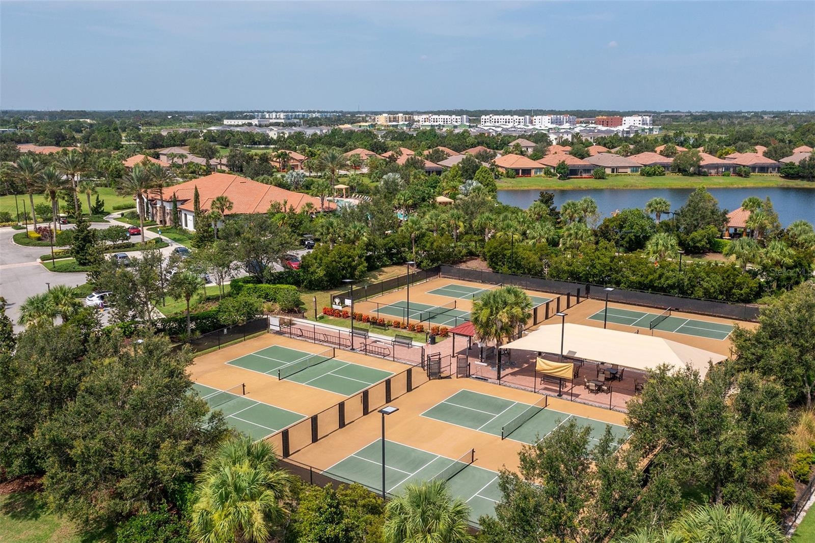 Pickleball Courts and Amenity Center