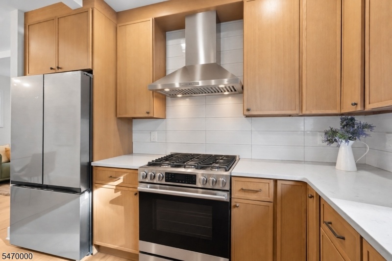 Modern Oak + Stainless Steel