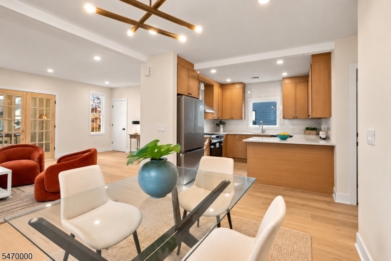 Dining Room & Kitchen View