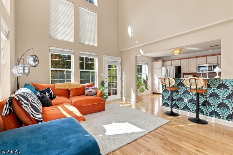 Family room kitchen