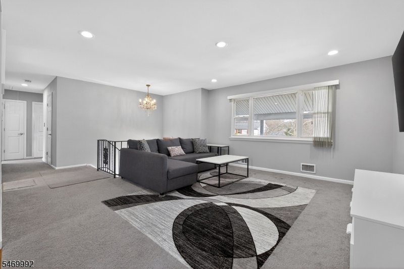 Family Room w/ Recessed Lights