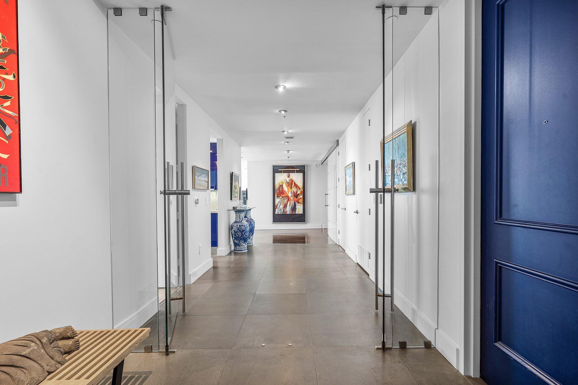 View from Elevator into Foyer