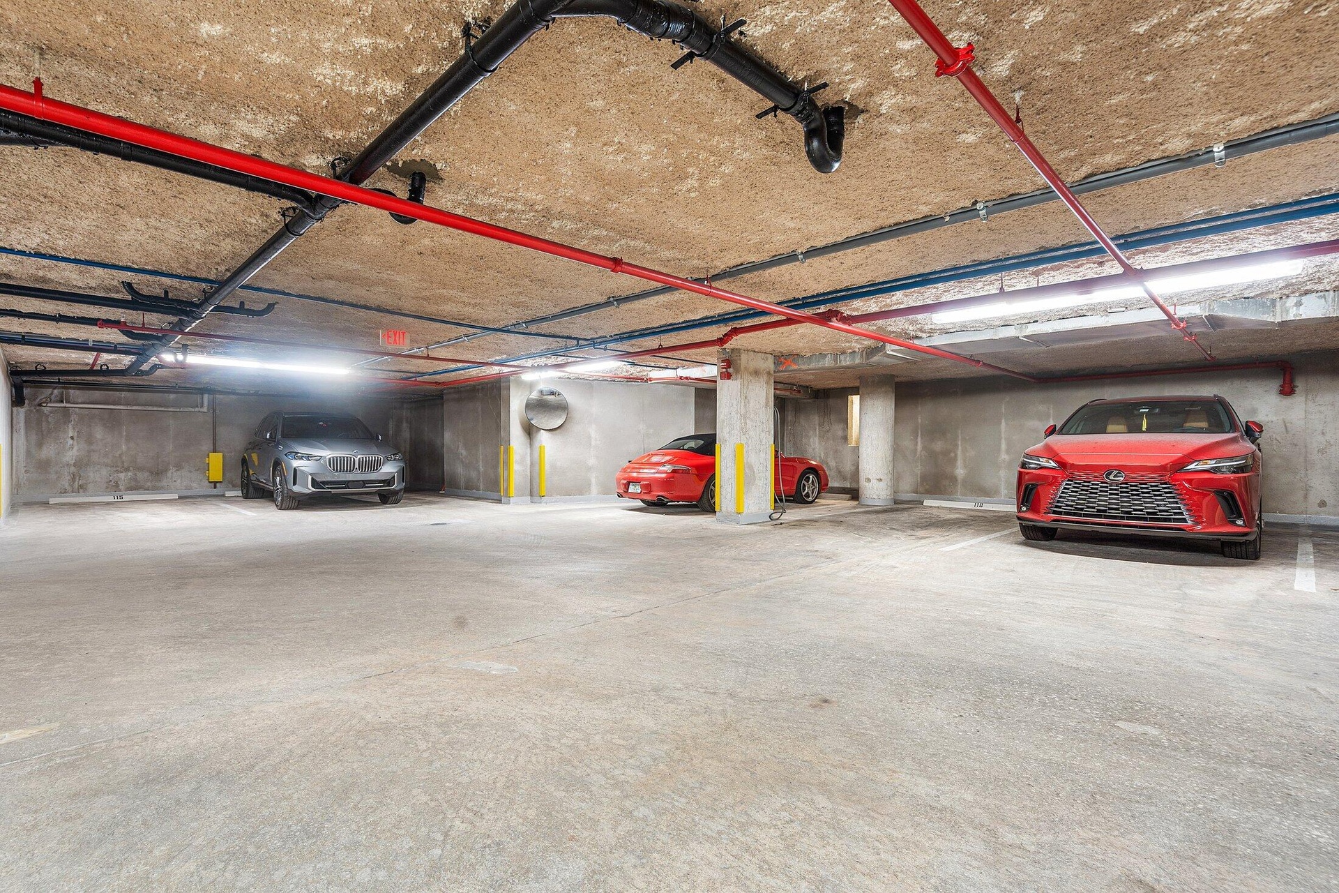 2 Parking Spaces - One with a Electric Outlet