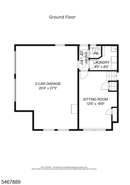 Floor Plan - Ground Floor