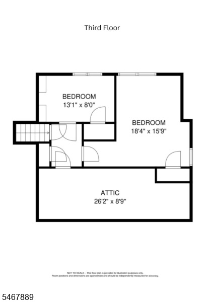 Floor Plan - Third Floor