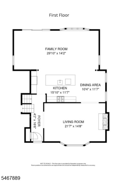 Floor Plan - First Floor