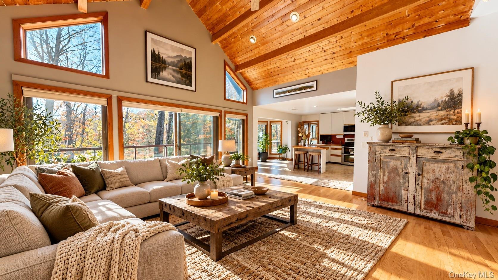 Main Living staged AI