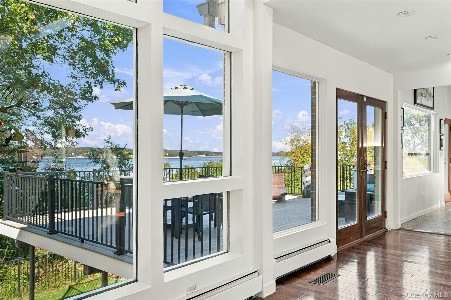 Breathtaking water views from Living Room