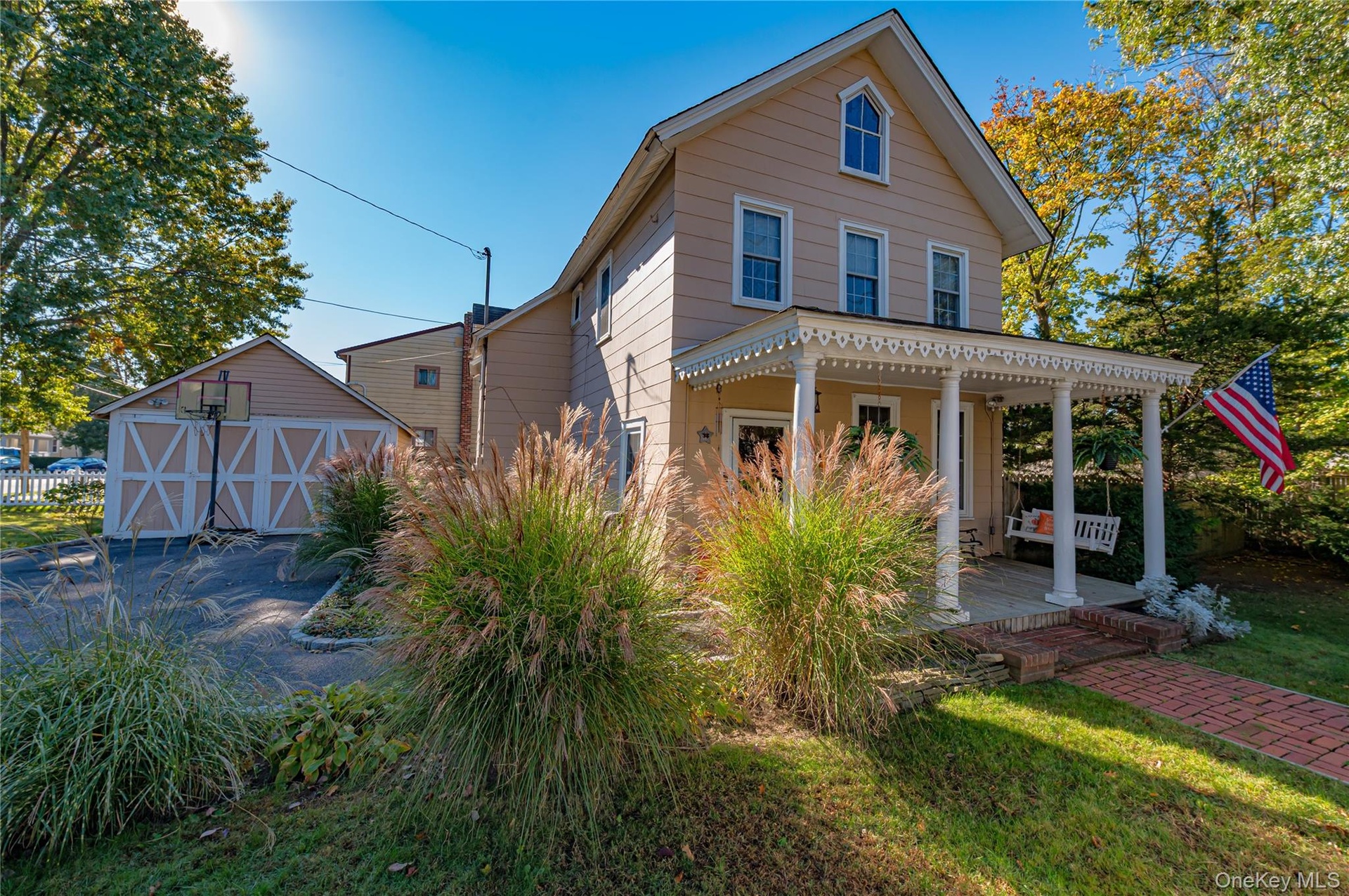 Plenty of parking and detached garage
