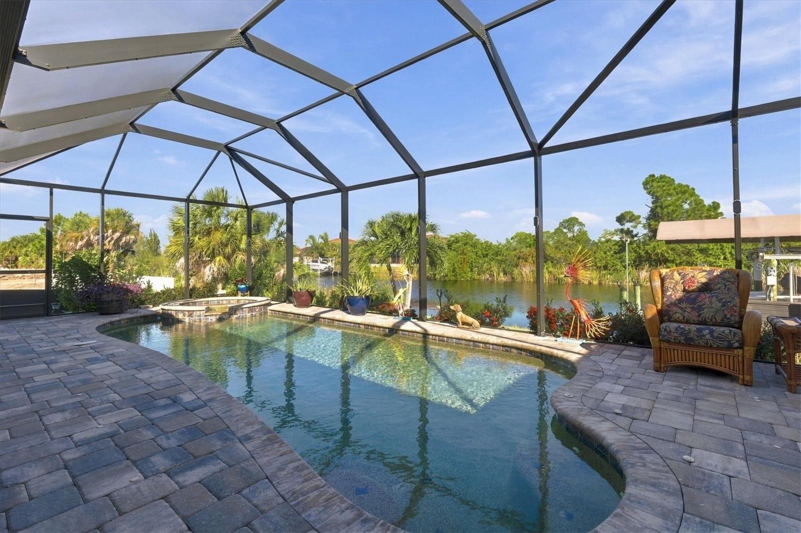Heated Salt water pool