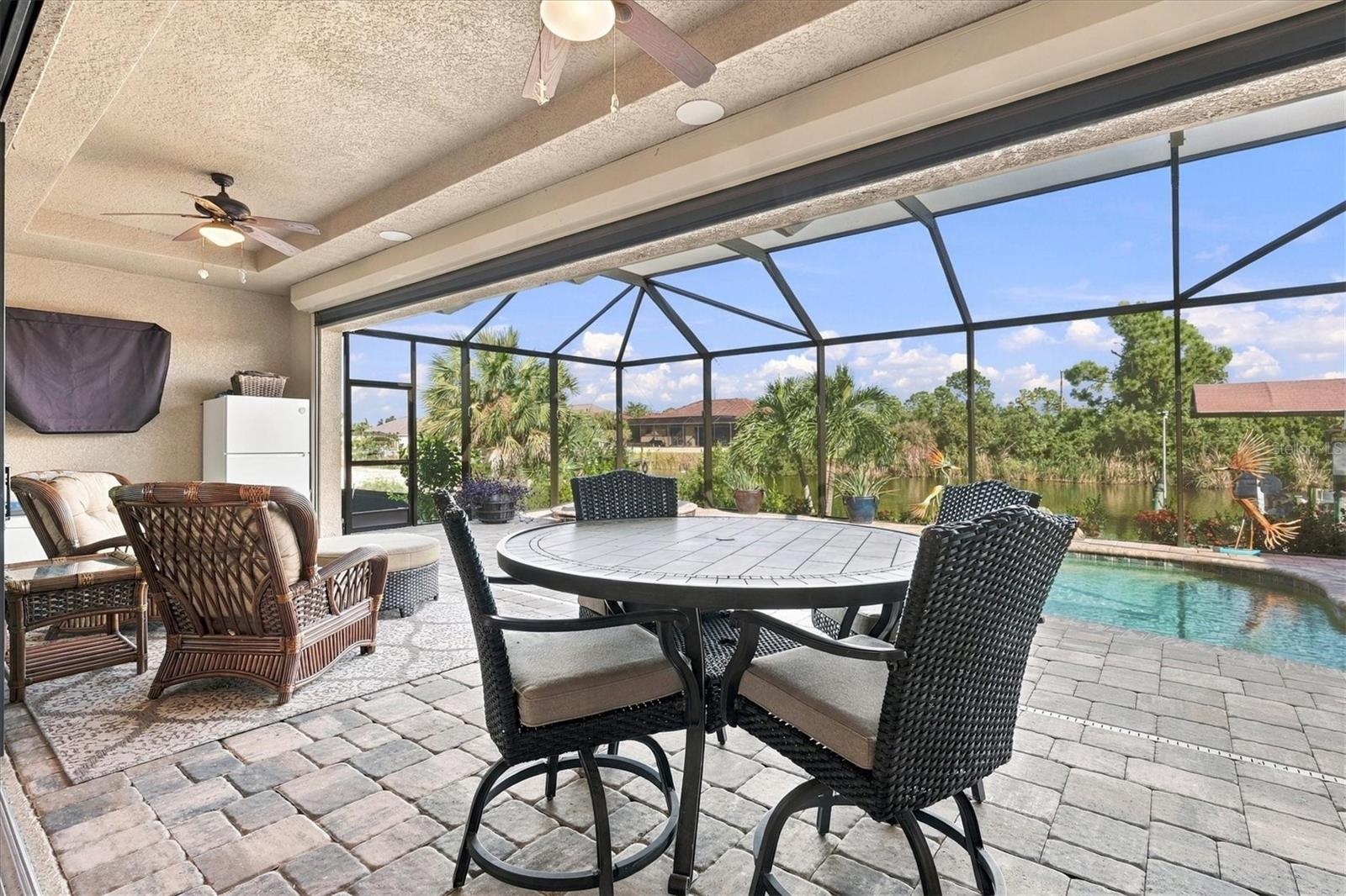Lanai with Hurricane Screen
