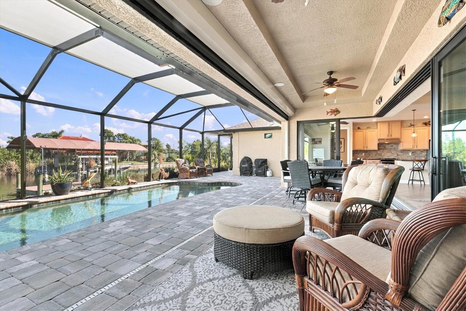 Lanai and Pool