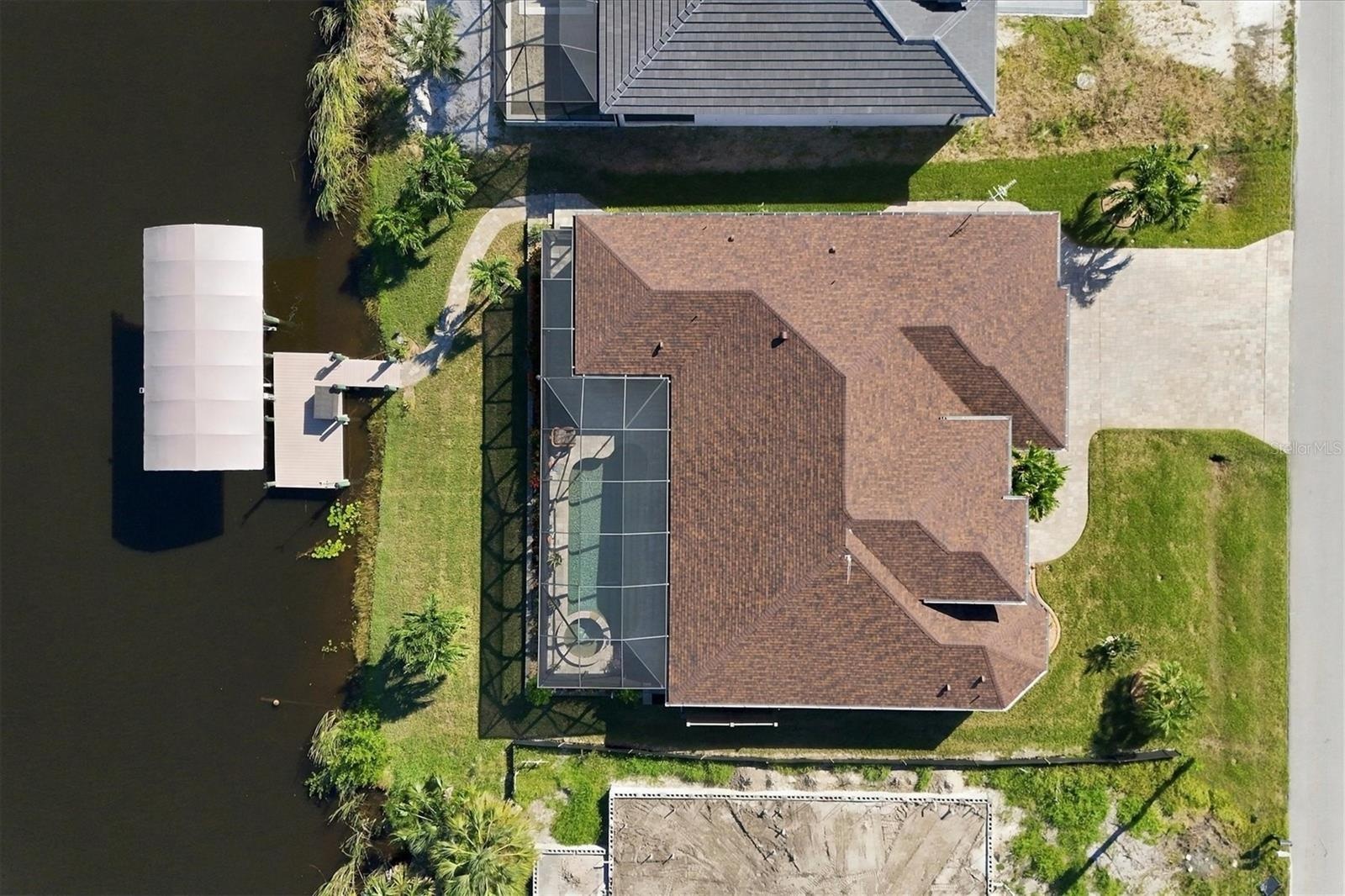 Overhead view