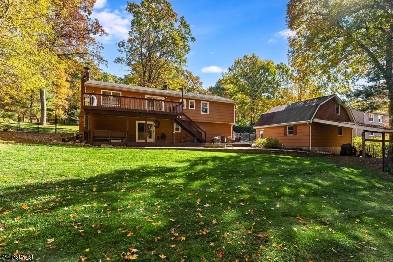Rear View of House