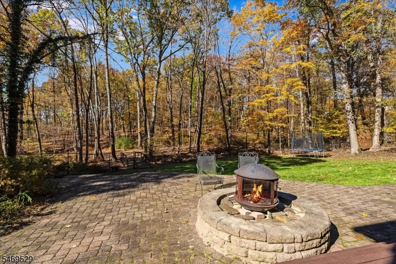Patio with firepit