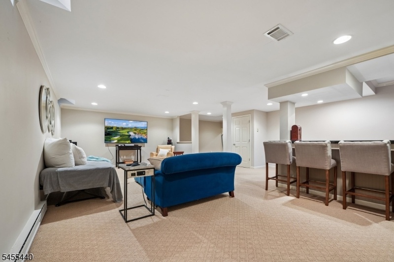 Lower Level Media Room/Wet Bar