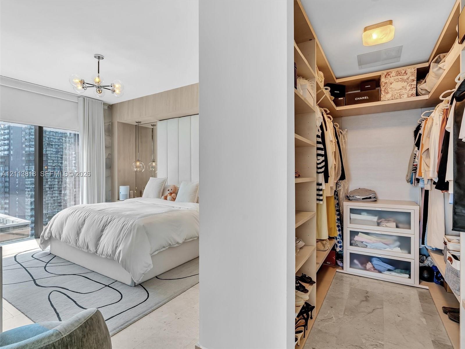 Very Spacious Primary Bedroom with Walk In Closets