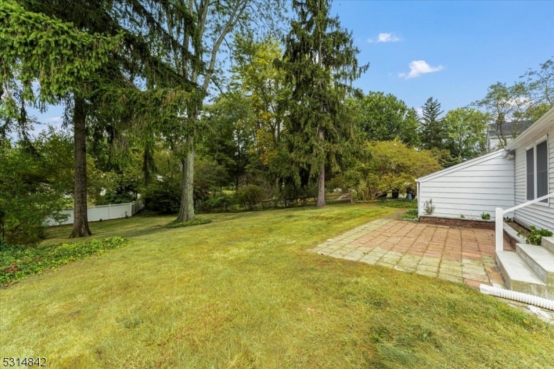 Spacious yard