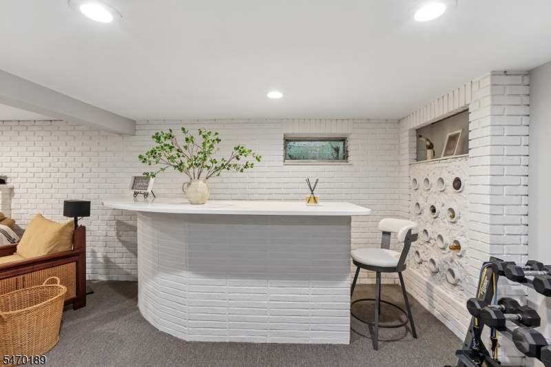Finished Basement Bar
