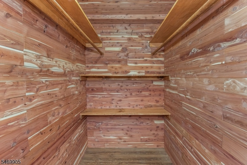 Walk-in Cedar Closet