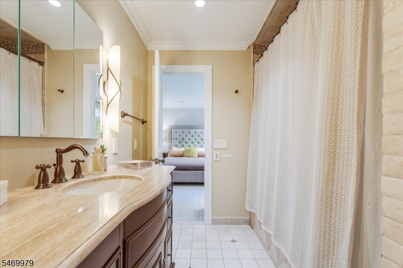 First floor full bathroom