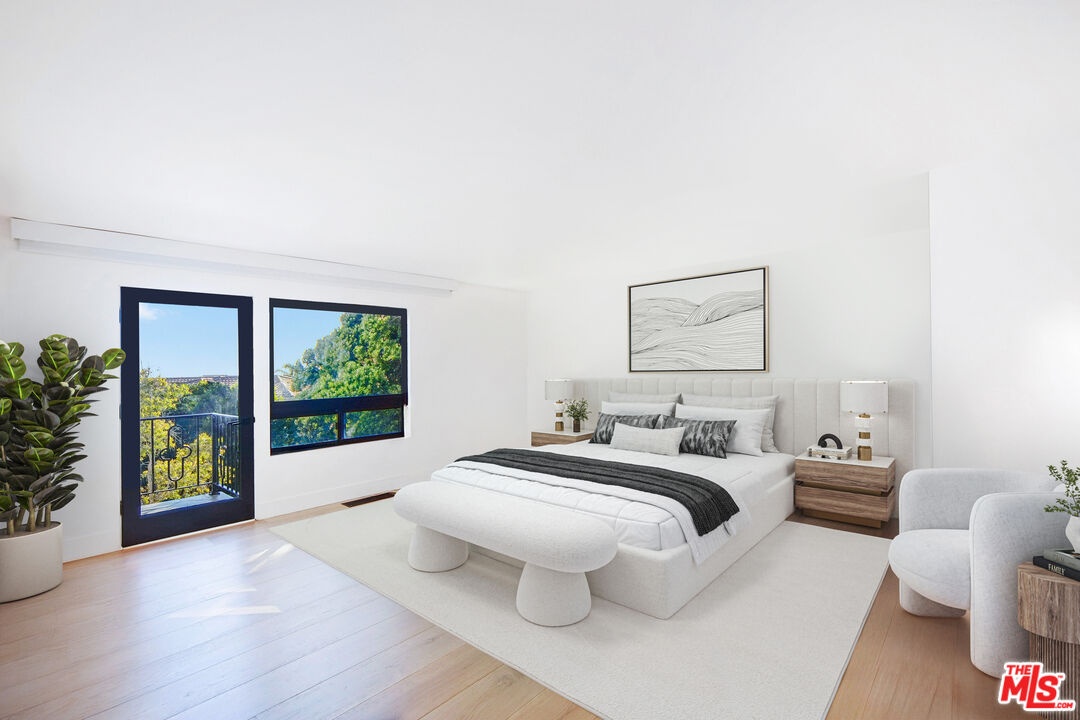 5th bedroom virtually staged