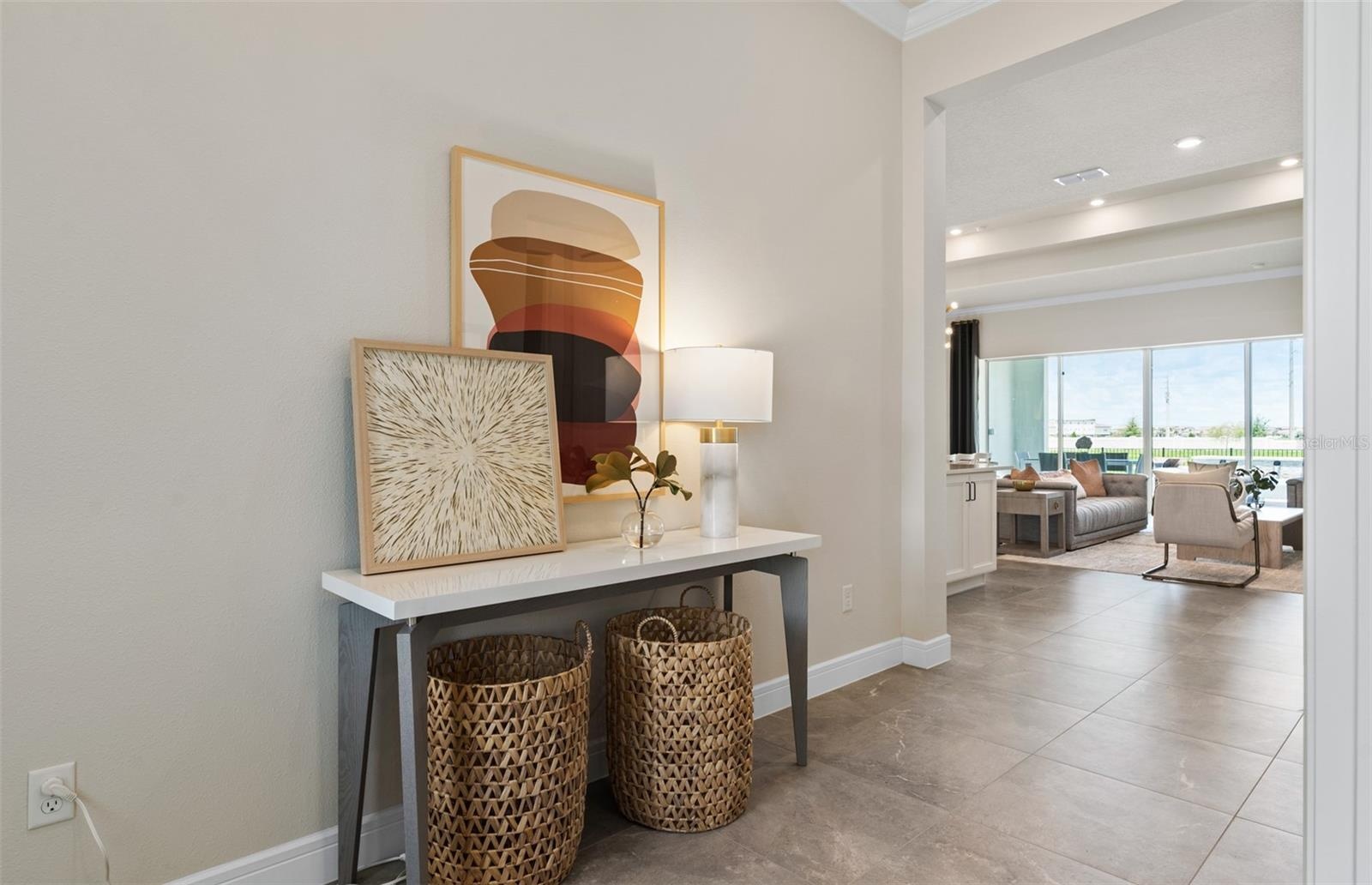 Model Home Design Only. Pictures and furnishings are for illustrative purposes only. Elevations, colors and options may vary. Furniture is for model h