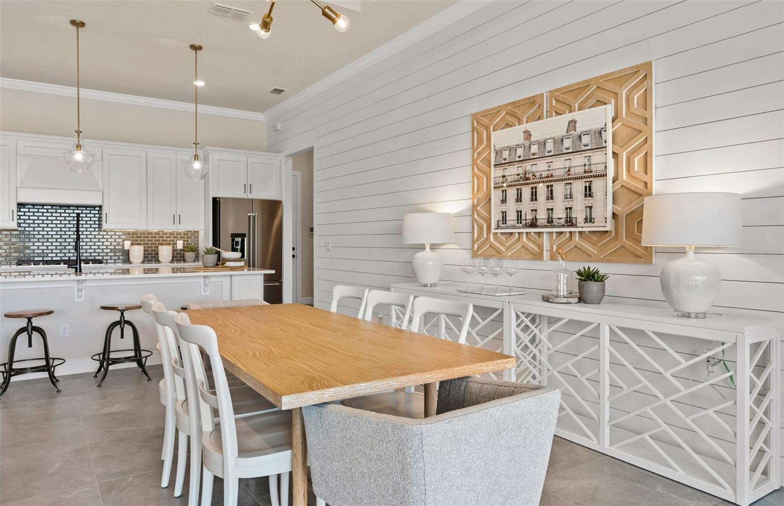 Model Home Design Only. Pictures and furnishings are for illustrative purposes only. Elevations, colors and options may vary. Furniture is for model h