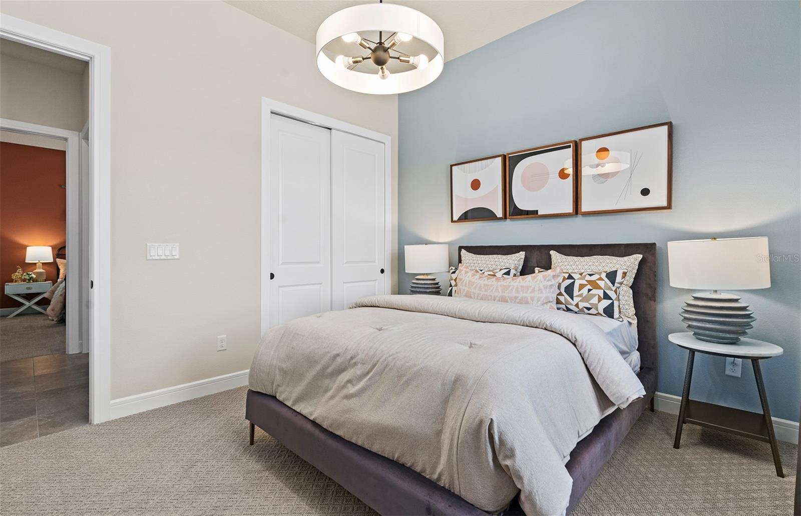 Model Home Design Only. Pictures and furnishings are for illustrative purposes only. Elevations, colors and options may vary. Furniture is for model h