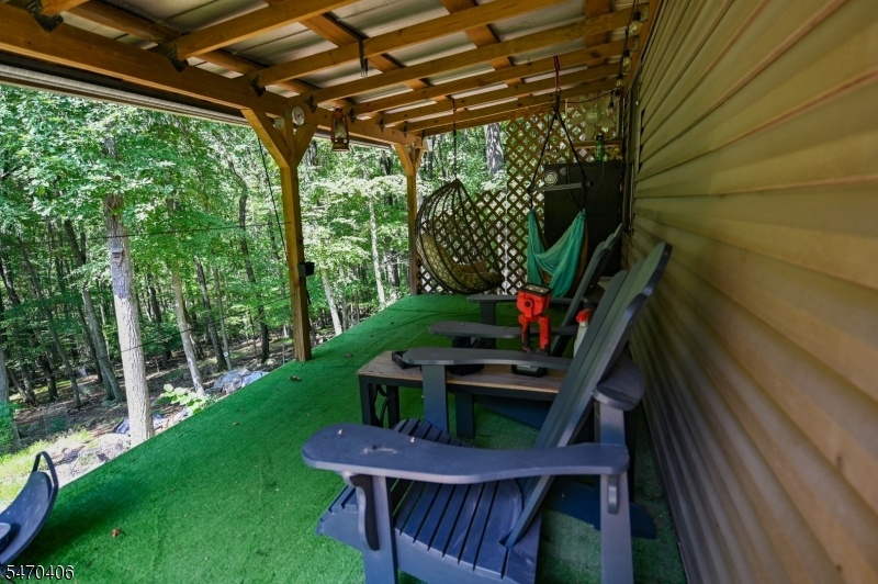 Shed Porch seasonal lake views